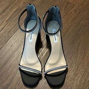 Nina Black and Silver Heels